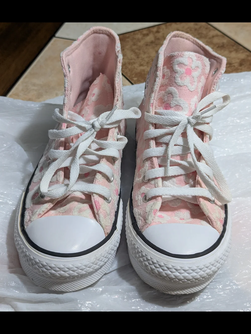 Converse All-Star Pink High-Top Canvas Sneakers